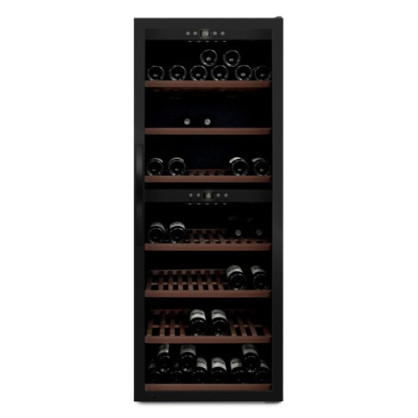 mQuvée - Free-standing wine fridge - WineExpert 126 Fullglass Black
